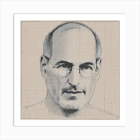 Steve Jobs 156 Art Print