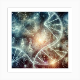 Dna - Symbolism Art Print