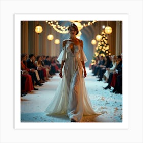 Wedding Dress 7 Art Print