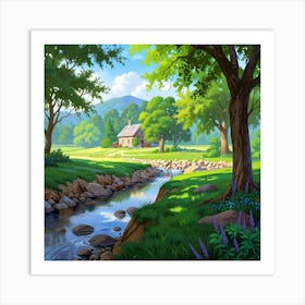 Landscape Painting 44 Poster