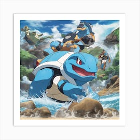 Pokemon The Movie Art Print