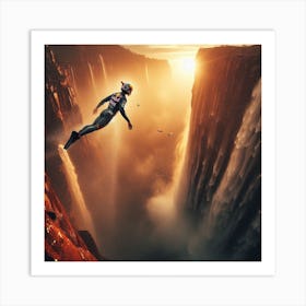 Red Bull Cliff Diving4 Art Print