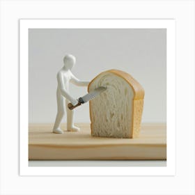 Slice Of Bread Art Print