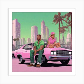 Grand Theft Auto 6 Art Print