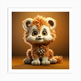 Cute Teddy Bear 13 Art Print