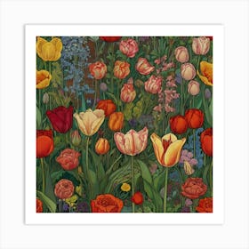 Tulips Art Print