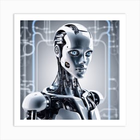 Cyborg 22 Art Print