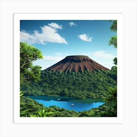 Ecuadorian Landscape Art Print