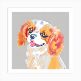 Cavalier King Charles Spaniel 03 Art Print