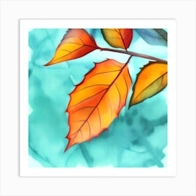 Autumn Leaves Art Print