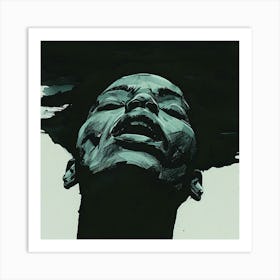 Woman'S Head 2 Art Print