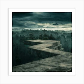 Stairway To Nowhere Art Print