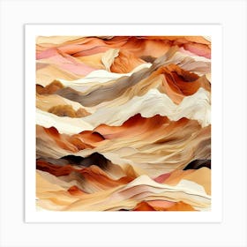 Nevada Desert Art Print