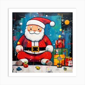 Santa Claus 26 Art Print