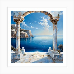 Archway To The Sea 1 Art Print