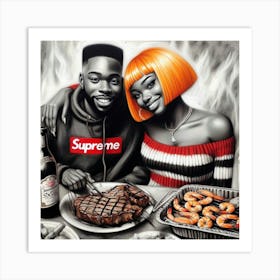 Supreme Couple 4 Art Print