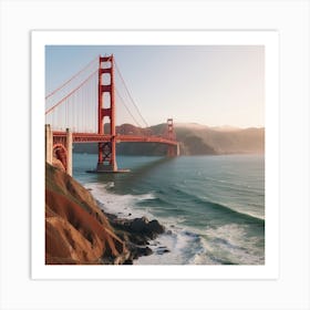 Golden Gate Bridge Art Print