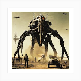 War Of The Worlds 5 Art Print