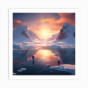 Antarctic Art Print