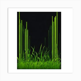 Green Grass Art Print