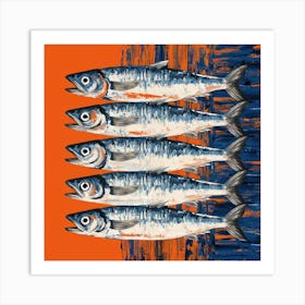 Sardines 10 Art Print