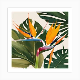 Bird Of Paradise Art Print