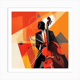 Jazz Musician Art Print