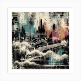 Guitar Ii Art Print