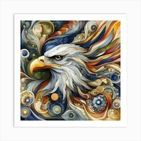 Creative Wild Animal Representation 81 Art Print