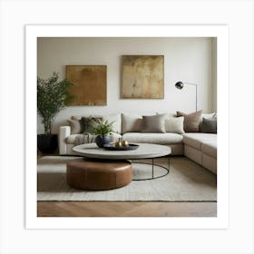 Modern Living Room 84 Art Print