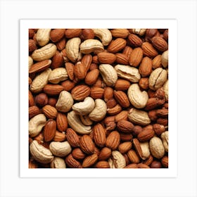 Nuts In A Bowl Art Print