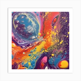 Abstract Painting 14 Art Print