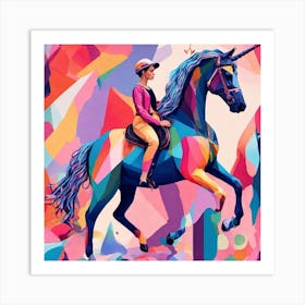 Unicorn Rider Art Print