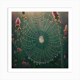 Spider Web 1 Art Print