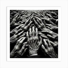 Hands Of The World Art Print