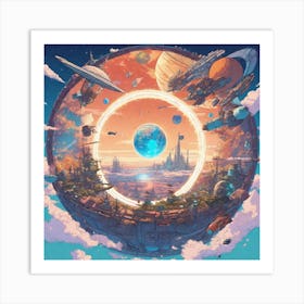 Space - Planet Art Print