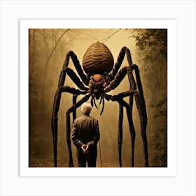 Giant Spider 4 Art Print