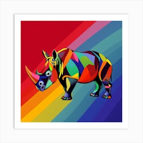 Rhino 1 Art Print