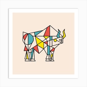 The Bull By Hen Macabi Art Print