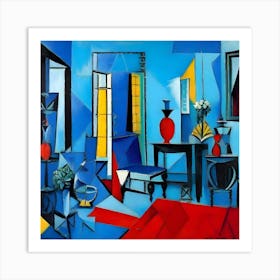 Blue Room By Pablo Picasso 1 Art Print