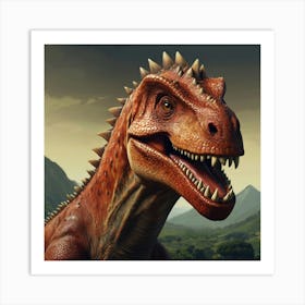 T-Rex 2 Art Print