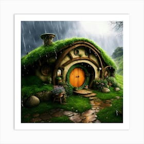 Hobbit House 1 Art Print