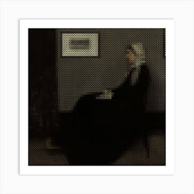 Portrait Of The Artist’S Mother – James Abbott Mcneill Whistler (American, 1834 1903) Art Print