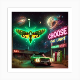 Choose The Light 5 Art Print