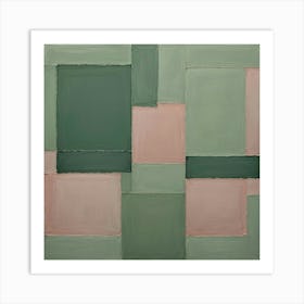 Squares Art Print