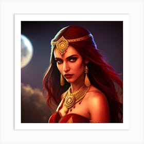 Egyptian Beauty Art Print