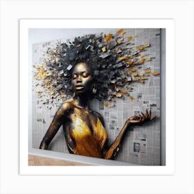 Afrofuturism 9 Art Print