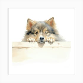 Sassy Dog Art Print