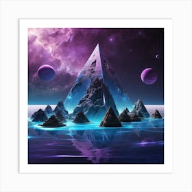 Pyramid of Thea Art Print