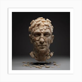 Head Of A Man 1 Art Print